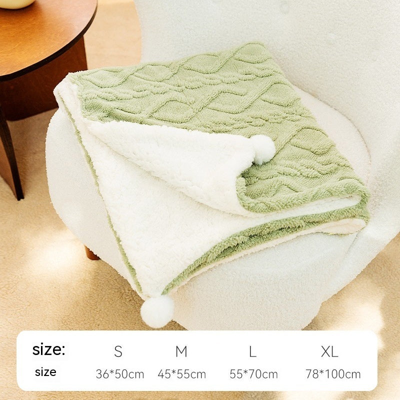 Soft, stylish, and cosy pet blanket—perfect for your furry friend