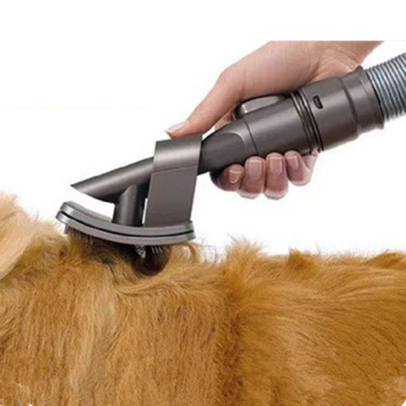 Pet Brush Attachment for Quick, Clean Vacuum Grooming