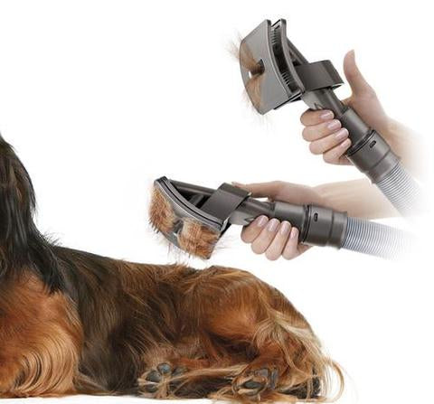 Pet Brush Attachment for Quick, Clean Vacuum Grooming