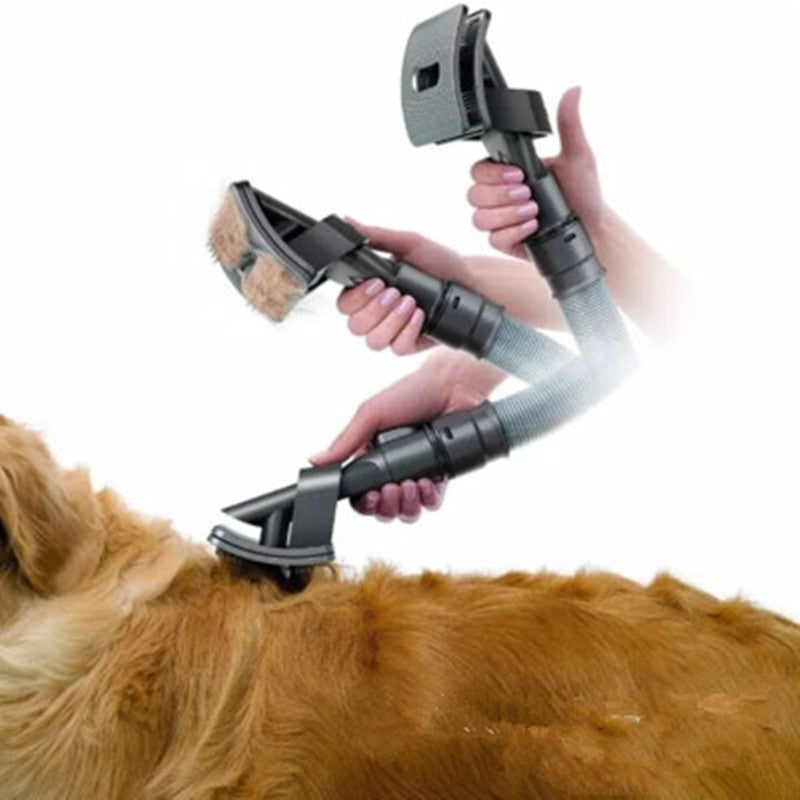 Pet Brush Attachment for Quick, Clean Vacuum Grooming